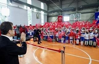 İstanbul'un 24 ilçesinde 35 okul spor salonuna...