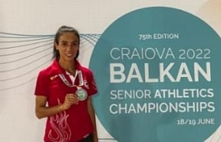 Mardinli milli atlet Fatma Arık'tan gümüş...