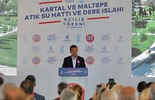 İstanbul'un Kartal ve Maltepe ilçelerinde su...