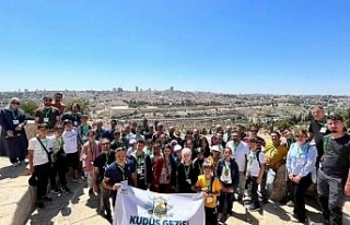 Konyalı öğrenciler Kudüs gezisiyle ödüllendirildi