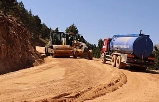 Köylüler istedi, Antalya Yayla Yolu asfaltlanıyor