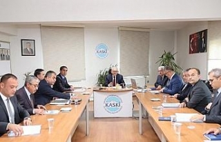 KASKİ'de yatırım toplantısı