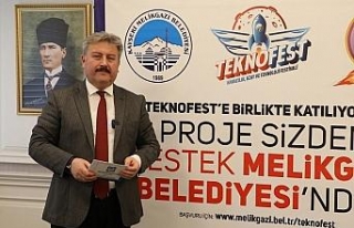 Kayseri Melikgazi'in TEKNOFEST gururu