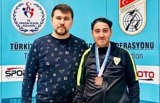 Para Atıcılıkta Manisalı sporcu Türkiye 3'üncüsü...