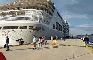 Bodrum Cruise Port yılın ilk gemisini ağırladı