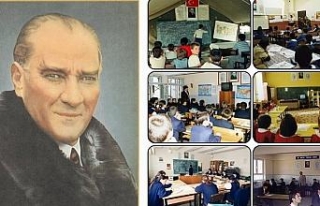 Atatürk'ün tarihi portresi MEB'in arşivinde