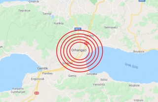 Orhangazi'de Deprem Oldu