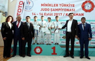 Minik Judocularımız Türkiye Şampiyonu Oldular