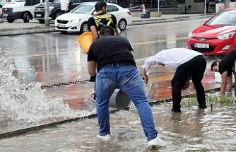 Ankara’yı sağanak yağış vurdu!