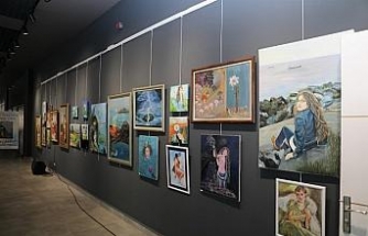 “Kadının Gücü” resim sergisi Nikomedia Sanat Galerisi’nde sanatseverlerle buluştu