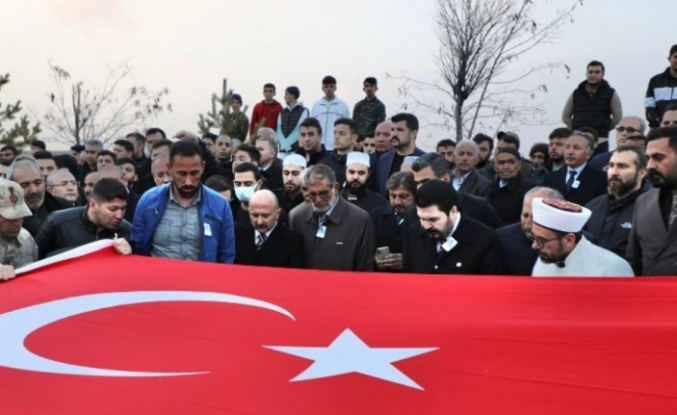 Bursa'da şehit olan memur Ağrı'da son yolculuğuna uğurlandı