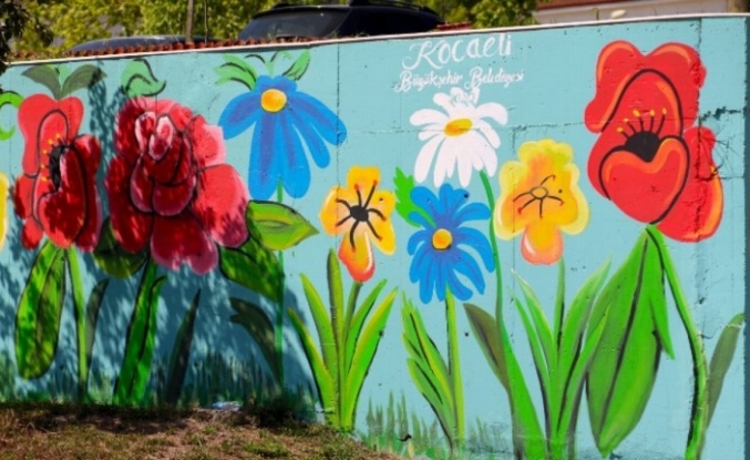 "Güzel Şehrim Kocaeli" projesi Körfez’e renk kattı