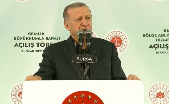 Bursa'da toplu açılış töreninde Cumhurbaşkanı Erdoğan'dan önemli açıklamalar