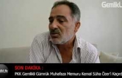 PKK Gemlikli Gümrük Muhafaza Memuru Kemal Süha ÖZER'i Kaçırdı!